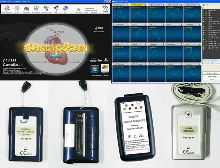 DMS CardioScan Premier 11/12 Holter System w/ Recorder