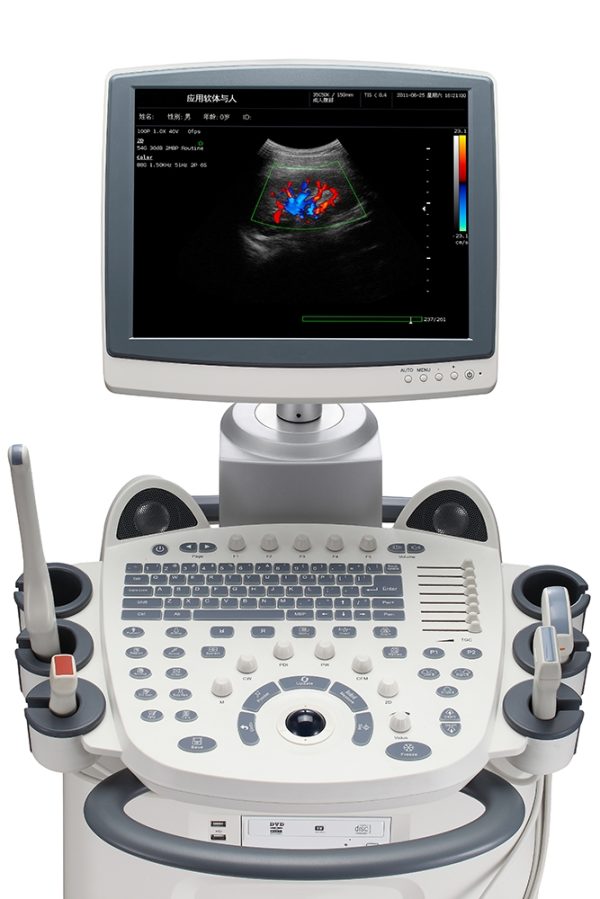 CardioTech GT-E70 Diagnostic Trolley Color Doppler System